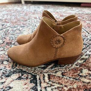 Jack Rogers Brown Suede Ankle Booties